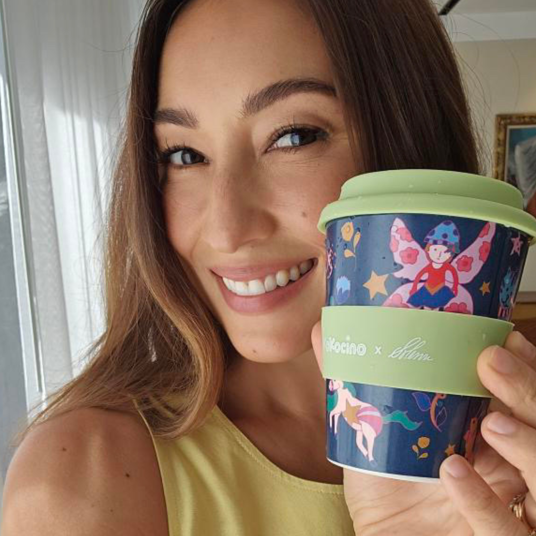 KoKocino x Solenn Heussaff: Dewdrop Bloom (350mL adult cup)
