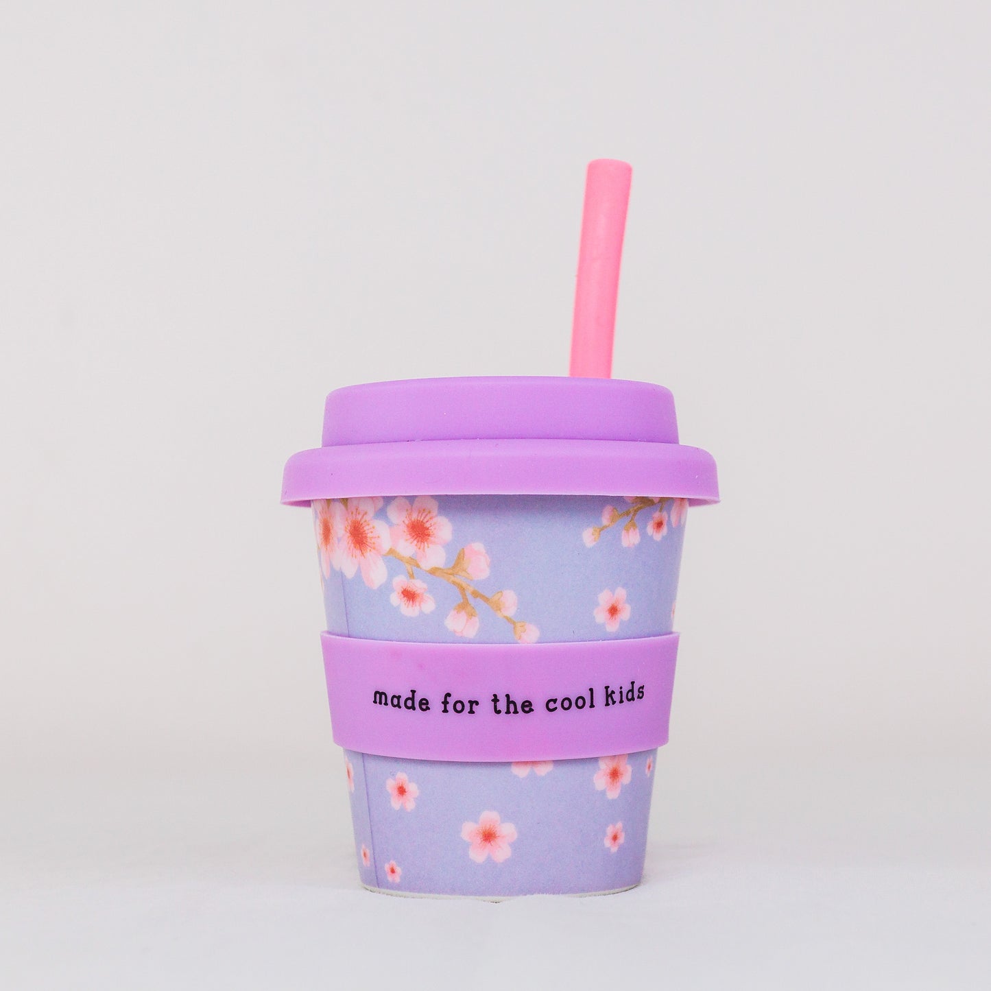 Purple smoothie cup