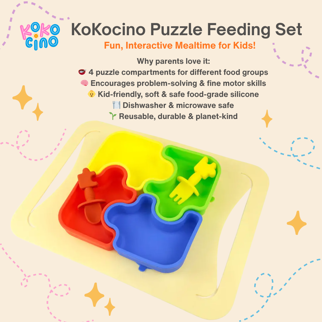 KoKocino Puzzle Feeding Set