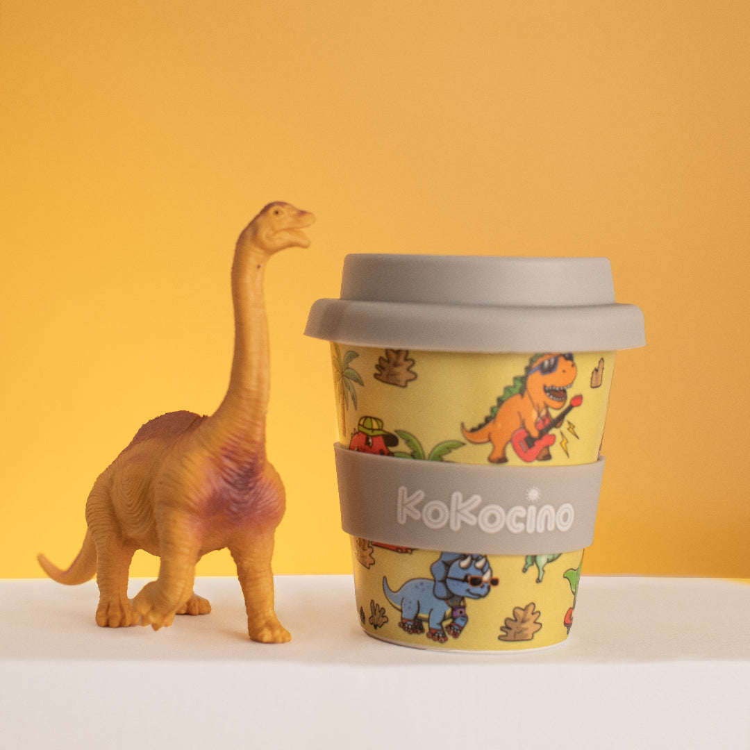 babyccino cup
kids cup
dinosaur
sipping cup
boy gift
milk
