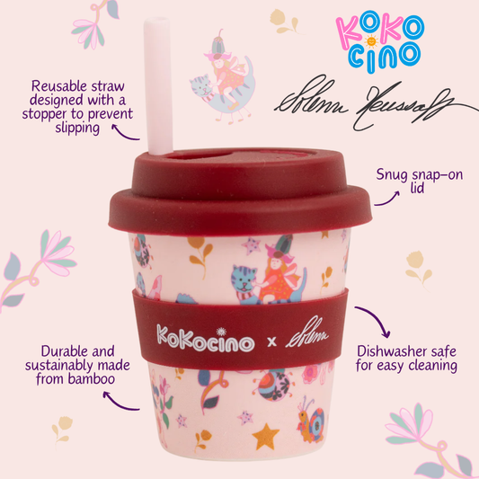 KoKocino x Solenn Heussaff: Enchanted Bud (120ml babyccino cup)