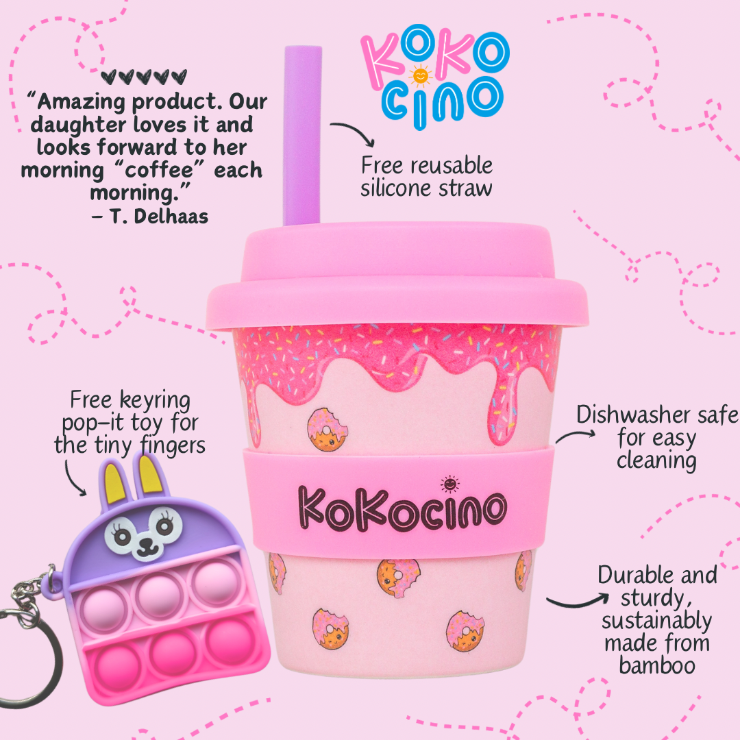 Donut babyccino cup